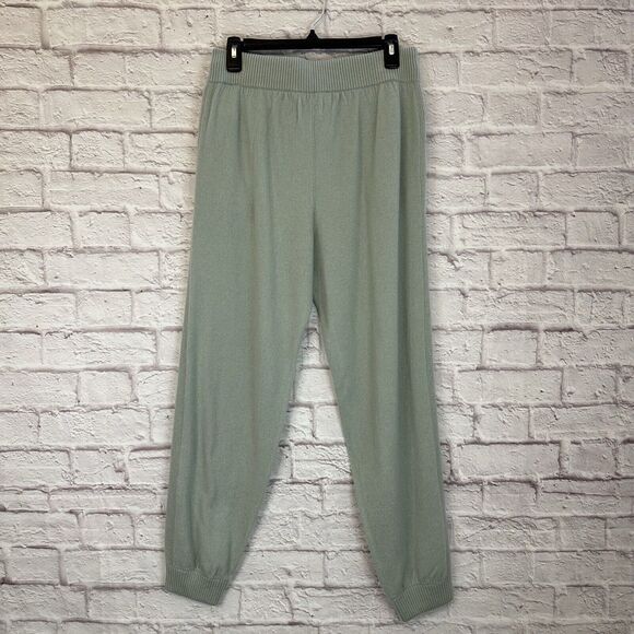 Express Cashmere Edition Women’s Large Pants Lounge Drawstring Jogger Mint Green - Picture 11 of 11